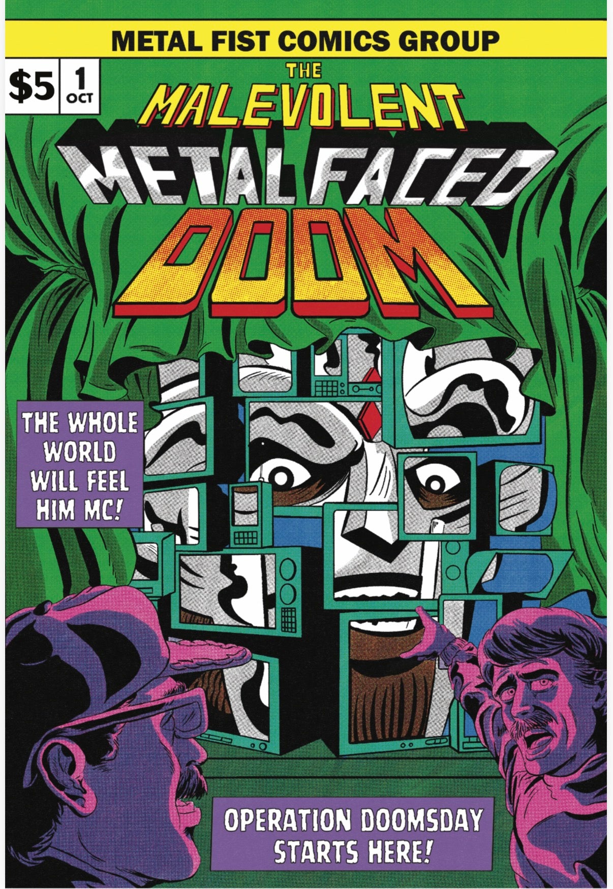 The Malevolent Metal Faced DOOM Issue #1